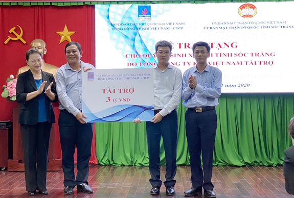 PV GAS tham gia nhiều chương trình ASXH thiết thực.